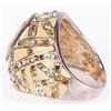 Image 2 : STERLING SILVER CITRINE FASHION RING