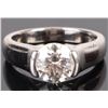 Image 1 : STERLING SILVER 2CT LAB GROWN DIAMOND LADIES RING