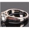 Image 3 : STERLING SILVER 2CT LAB GROWN DIAMOND LADIES RING