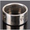 Image 2 : RETURN TO TIFFANY WIDE STERLING SILVER RING
