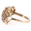 Image 2 : 10K YELLOW GOLD LADIES RING W/ GEMSTONES