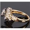 Image 2 : LADIES DIAMOND 10K YELLOW GOLD RING