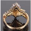 Image 3 : LADIES DIAMOND 10K YELLOW GOLD RING