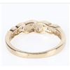 Image 3 : LADIES 10K YELLOW GOLD .09 CTW. DIAMOND RING