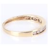 Image 2 : LADIES 10K YELLOW GOLD DIAMOND RING