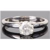 Image 1 : 0.75 CARAT DIAMOND 14K SOLITAIRE WEDDING RING IGL