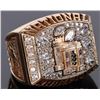 Image 2 : SOLID 14K YELLOW GOLD FSU CHAMP BOOSTER RING 1999
