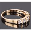 Image 3 : CZ ROUND CUT 14 KT. YLW GOLD RING