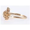Image 2 : DIAMOND 14KT YLW GOLD CLUSTER RING