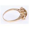 Image 3 : DIAMOND 14KT YLW GOLD CLUSTER RING