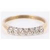 Image 1 : 14K YELLOW GOLD DIAMOND LADIES RING