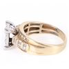 Image 2 : 18K YELLOW GOLD DIAMOND UNISEX RING