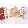 Image 3 : 14K YELLOW GOLD & JADE LADIES ASIAN BRACELET