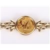 Image 1 : FINE GOLD PANDA 1/20OZ 14K GOLD BRACELET