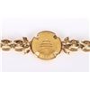 Image 2 : FINE GOLD PANDA 1/20OZ 14K GOLD BRACELET