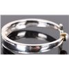 Image 2 : MICHOU STERLING 22K PEARL & WHALE TAIL BANGLE