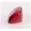 Image 2 : 20.75CT LARGE CUSHION-CUT RED RUBY LOOSE GEMSTONE