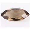 Image 1 : LARGE 33.0CT MARQUISE SMOKEY QUARTZ TOPAZ