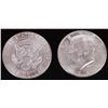 Image 2 : SILVER 1964 KENNEDY HALF DOLLARS BRILLIANT UC - 20