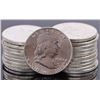 Image 1 : SILVER 1963 FRANKLIN HALF DOLLAR BRILLIANT UC - 20