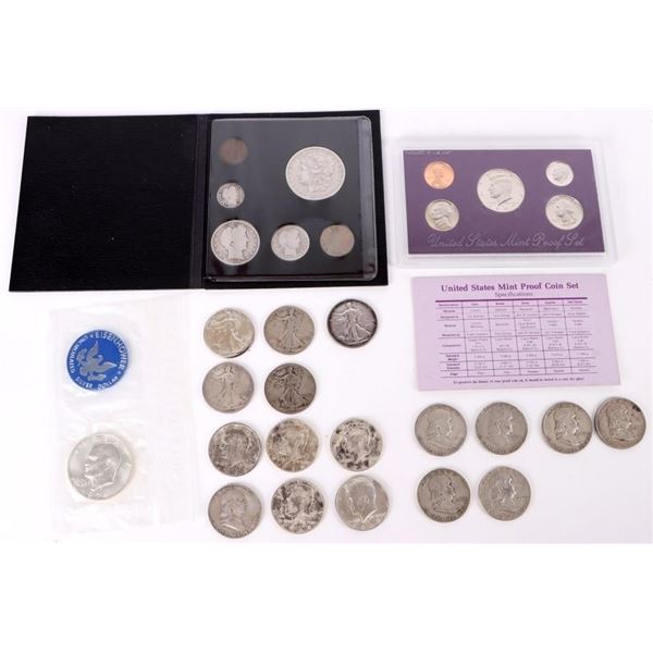 ASSORTED UNITED STATES COINAGE 1900-1992 - (4)
