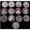 Image 5 : ASSORTED FINE SILVER 1 OZ BULLION COINS - (13)