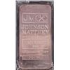 Image 1 : 10 TROY OUNCE FINE SILVER BAR JOHNSON MATTHEY