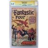 Image 1 : STAN LEE SIGNED MARVEL FANTASTIC FOUR #4 CGC 3.5