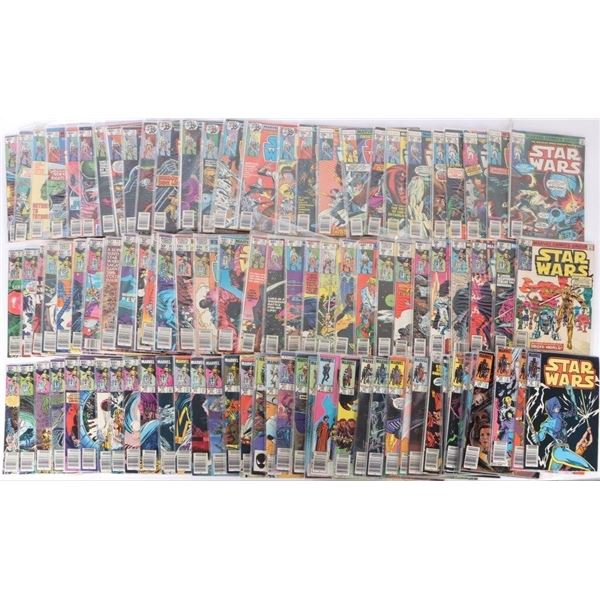 NEAR COMPLETE MARVEL STAR WARS & ANNUAL COMICS
