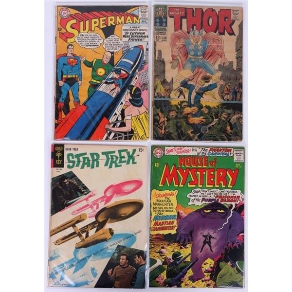 SMALL LOT OF SILVER AGE COMICS VARIOUS ISSUES