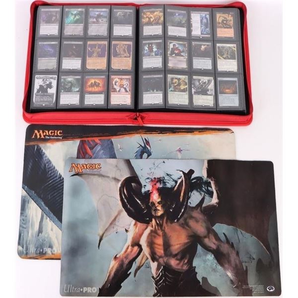 ~500 MTG STARTER CARD & MAT COLLECTION