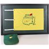 Image 1 : MASTERS 2010 PHIL MICKELSON HAT & FLAG SIGNED