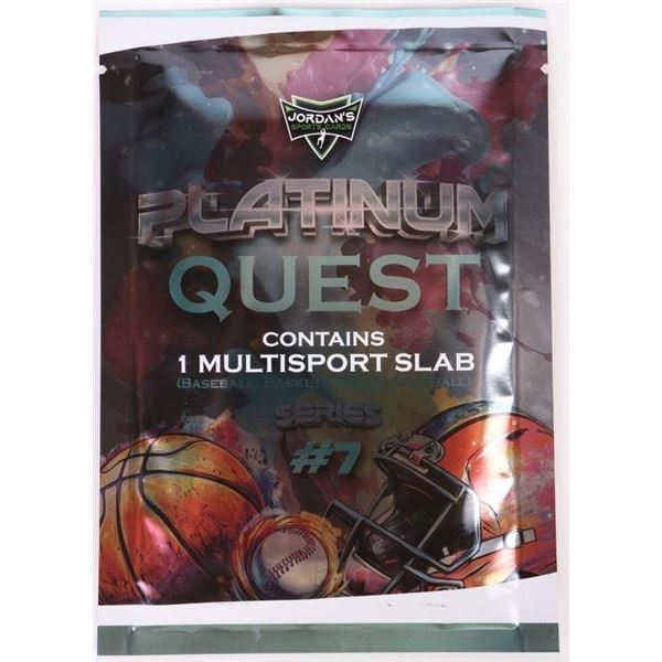 PLATINUM QUEST SERIES 7 SPORTS CARD MYSTERY BOX
