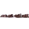 Image 3 : ANTIQUE CHINESE DAOIST ROSEWOOD MASKS - (4)