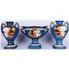 Image 1 : 1880`S ANTIQUE NIPPON JAPANESE VASES & CENTERPIECE