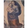 Image 2 : ANTIQUE MEZZOTINT OF SISTINE MADONNA BY RAPHAEL