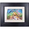 Image 1 : MARC CHAGALL FRAMED WATERCOLOR PAINTING AFTER