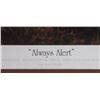 Image 8 : TERRY REDLIN SIGNED PRINT "ALWAYS ALERT"