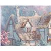 Image 2 : 1992 CARL VALENTE "SERENITY" FRAMED TAPESTRY