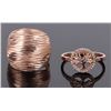 Image 2 : GOLD-TONED STERLING SILVER LADIES RINGS