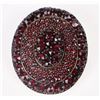 Image 2 : GARNET ART DECO RING & BROOCH
