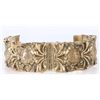 Image 1 : VINTAGE GOLD-TONED ORNATE LADIES CUFF BRACELET