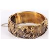Image 2 : VINTAGE ORNATE GOLD-TONE VICTORIAN-STYLE BANGLE