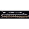 Image 1 : GOLD-TONED STERLING SILVER & PEARL BRACELETS