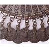 Image 2 : LARGE SILVER TONE TURKISH COIN NECKLACE