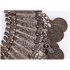 Image 3 : LARGE SILVER TONE TURKISH COIN NECKLACE