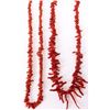 Image 1 : DARK REED DEEP CORAL LADIES CHIP NECKLACES - (2)