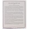 Image 2 : DANBURY MINT 22K GOLD BASEBALL CARDS - 170 CARDS