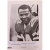 Image 2 : 3 VINTAGE AUTHENTICATED FOOTBALL PLAYER SIGNATURES