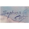Image 2 : SOPHINA COTY ORIGINAL SIGNED WATERCOLOR FLOWERS